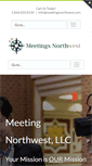 Mobile Screenshot of meetingsnorthwest.com
