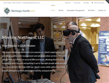 Tablet Screenshot of meetingsnorthwest.com